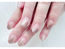 アップネイル/塗りかけニュアンスネイル