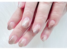 塗りかけニュアンスネイル