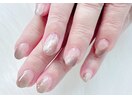 塗りかけニュアンスネイル