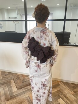 セウラ(SEURA.)/浴衣着付け×ヘアアレンジ
