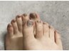 【foot】ワンカラー(ラメok)※ケア込み ¥7000→
