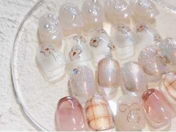 ブリッジバイネオリーブ 綱島店(bridge by neolive)の写真/最旬トレンド・ニュアンスネイル＆マグネットネイルも♪5000円台～9000円台までの定額メニューをご用意。