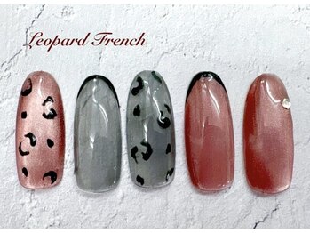 はあとねいる 板橋仲宿店/9月限定『レオパードフレンチ』