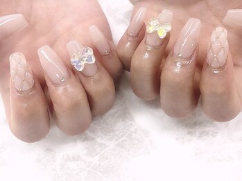 クレアラルーチェ 明石本町店(Crea la Luce)の写真/1本折れてしまった方も10本ロング希望も！チップやアクリルでの長さだし可能☆