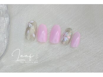 Leaf nailsalon by MGH/定額S｜お花ネイル