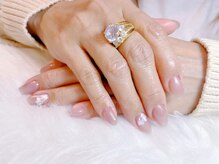 アミネイル ソウカ(Amynails-Soka)の雰囲気（パラジェル/持ち込み/長さだし/ワンカラー/シンプル）