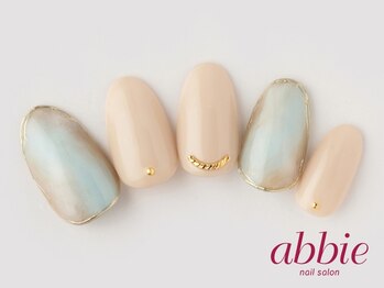 ネイルサロンアビー 北千住店(abbie)/スカイブルーニュアンス ￥11308