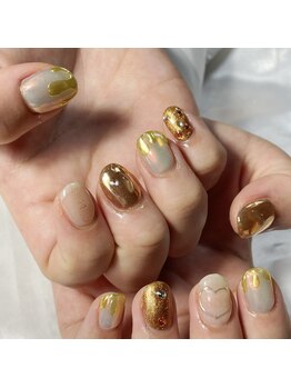 レディスペネイル ノマエ 名駅店(Redispe nail nomae)/推しカラーネイル