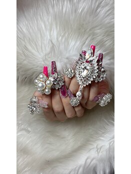 クロスネイル 渋谷店(CROSS nail)/特大パーツ付け放題