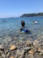 アイラッシュ オブ クリアー 一社店(eye lash OF clear)&nbsp;夏によく行く愛媛の須ノ川の海がきれい！