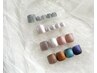 【フットネイル】◎マグネットワンカラー◎（フットバス&ケア込）￥6600