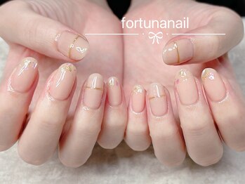 フォルトゥーナ 神田(Fortuna)/肌馴染み 上品オフィスネイル