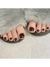 【FOOTジェル】1カラーorラメグラ(ケア込)■￥7000 ※アート不可