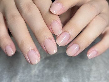 サロン ニコリー 夙川店(salon NICORY)/自爪風♪うる艶ワンカラー