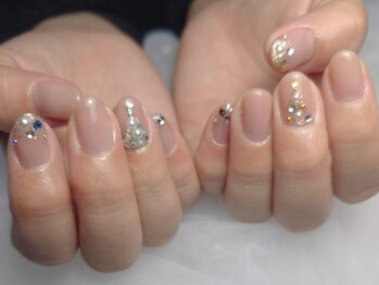 ネイルバイピヌ(nail by pinu)/クリスマス一本アート