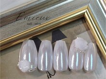 エミュー(Emieux)/ブライダル薔薇ネイル