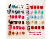 gris-grisは宝物・お守りの意味♪フットちょいデザイン7800円