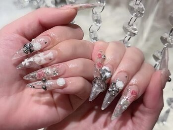 ベティネイル アイラッシュ(Betty Nail)の写真/あざと可愛い手にするなら"Betty"へ♪【圧倒的技術力の実力派サロン】理想のネイルを作ります★持ち込みOK