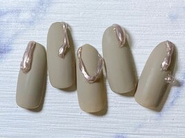 ニュアンスミラーネイル