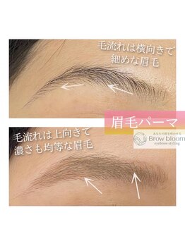 アイラッシュサロン シュシュ 溝の口店(chou chou)/眉毛パーマbefore after