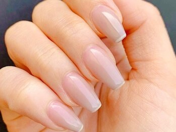 フラワーネイル 古河店(Fleur nail)の写真/シンプルなお仕事用ネイルも♪丁寧×高技術☆アートのご相談も経験豊富なネイリストにお任せ下さい！