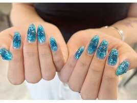 海ネイル/ニュアンスネイル