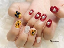 シナモンネイル(cinnamonnail)/秋ネイル♪