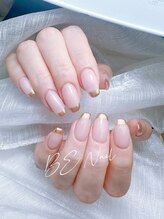 ビーネイル 新松戸(BE NAIL)/ミラーフレンチネイル