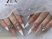 ゼン ネイル デザイン 池袋(ZEN NAIL DESIGN)/* 長 さだしやり放題×つけ放題
