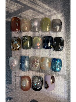 リンダケア(RINDA CARE)/フットネイルサンプル