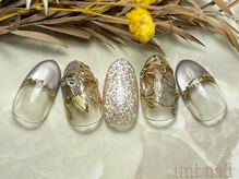 ウニネイル(uni nail)/サンプルデザイン　リッチ