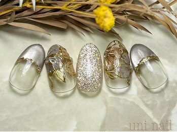 ウニネイル(uni nail)/サンプルデザイン　リッチ
