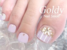 ネイルサロン ゴールディ(NAIL SALON GOLDY)/FOOT華やかアートコース