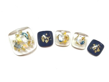 ネイルアトリエサリ(Nail Atelier Sari)/FOOT全指デザインコース ￥9980