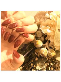 ボルドー×調合カラー