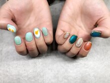 トランク ネイル(trunc nail)/手書きアート120分つけ放題