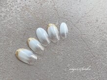 ヴィガー アンド ルックス 白金 目黒(Vigor&Looks)/ニュアンス　秋ネイル　ミラー