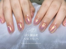 リエン 錦糸町(Lien)/ミラーネイル　ストーン込み