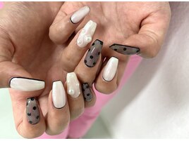 【ハシモト】シースルーネイル