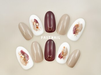 ファストネイル 静岡パルシェ店(FAST NAIL)/バレンタイン 6,050円 【12007】