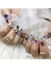 リンドネイル バイ モカ アンド ララ(Lind nail by moca and LaLa)/カラフル推しネイル