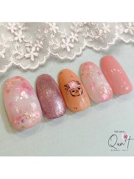 キュント(Qun’t)/マスコット兼医者の概念ネイル