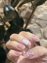 ダイアリー(Diary)/Newチークネイル+ツイード