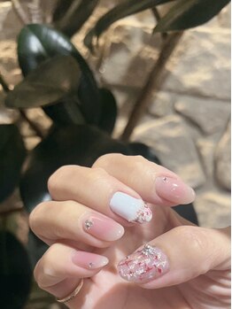 ダイアリー(Diary)/Newチークネイル+ツイード