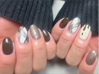 プロモート 岡山城下店(Promote)/チョコレートネイル♪【岡山】