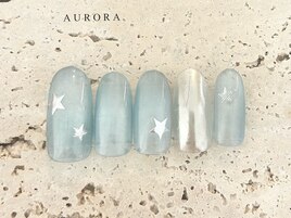 マグネットネイル　シンプル