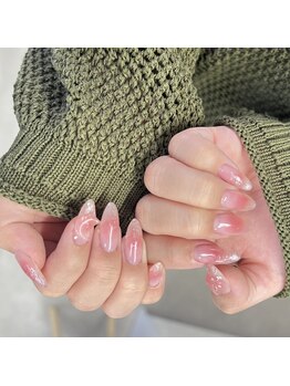 ベル(Belle)の写真/シンプルでもこだわりたい方に◎お客様の爪に合わせた丁寧な施術が好評♪こだわりのデザインをご用意◎