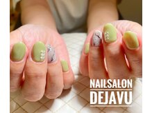 デジャヴ(Dejavu)/大理石ネイル