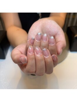 心花/ラメグラデーション