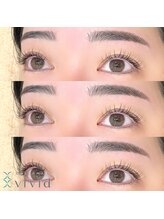 メイクプラスネイル ヴィヴィッド(MAKE+NAIL vivid)/まつ毛と眉毛のセットメニュー♪